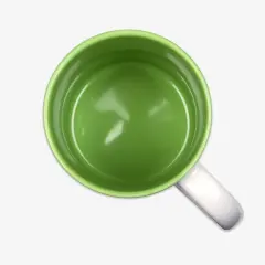 Eure personalisierte Tasse könnt ihr nicht nur außen individuell gestalten. Wählt auch für das Tasseninnere eine von zehn strahlenden Farben für einen einzigartigen Look.
