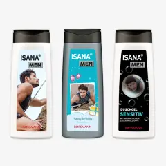 Das Foto Duschgel ISANA Men hilft, den Feuchtigkeitsgehalt der Haut zu bewahren und ist ein Hingucker im Badezimmer. Jetzt gestalten in der ROSSMANN Fotowelt.
