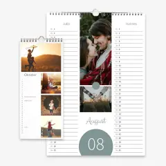 Individuellen Terminkalender selbst gestalten. In der ROSSMANN Fotowelt findet ihr zahlreiche Designvorlagen und Kalendarien. Mit praktischer Spiralbindung.