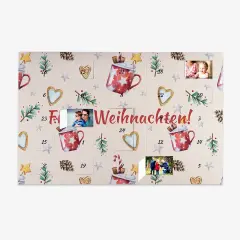 Entwerft einen Adventskalender ohne Schokolade und überrascht eure Liebsten mit persönlichen Fotos. Jetzt online in der ROSSMANN Fotowelt gestalten und bestellen!