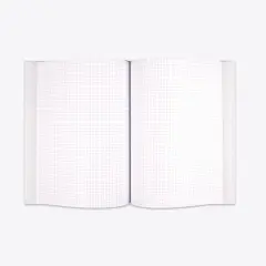 Kariertes Notizbuch selbst gestalten, robust und praktisch für den täglichen Gebrauch. Eignet sich hervorragend für mathematische Notizen und technische Zeichnungen.