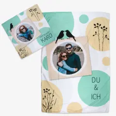 Bettwäsche selbst gestalten für Erwachsene und Kinder. Die Foto Bettwäsche aus der ROSSMANN Fotowelt besteht aus weich fließender Microfaser und ist waschbar bis 40 Grad.