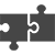 Zwei Puzzleteile stehen für Ravensburger Präzision mit Softclick-Technology.