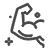 Muskulöser Arm symbolisiert robustes, formbeständiges Material.